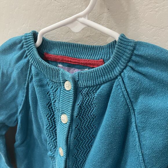 Little Bird by Jools Oliver Blue Cardigan Sweater - Picture 2 of 6